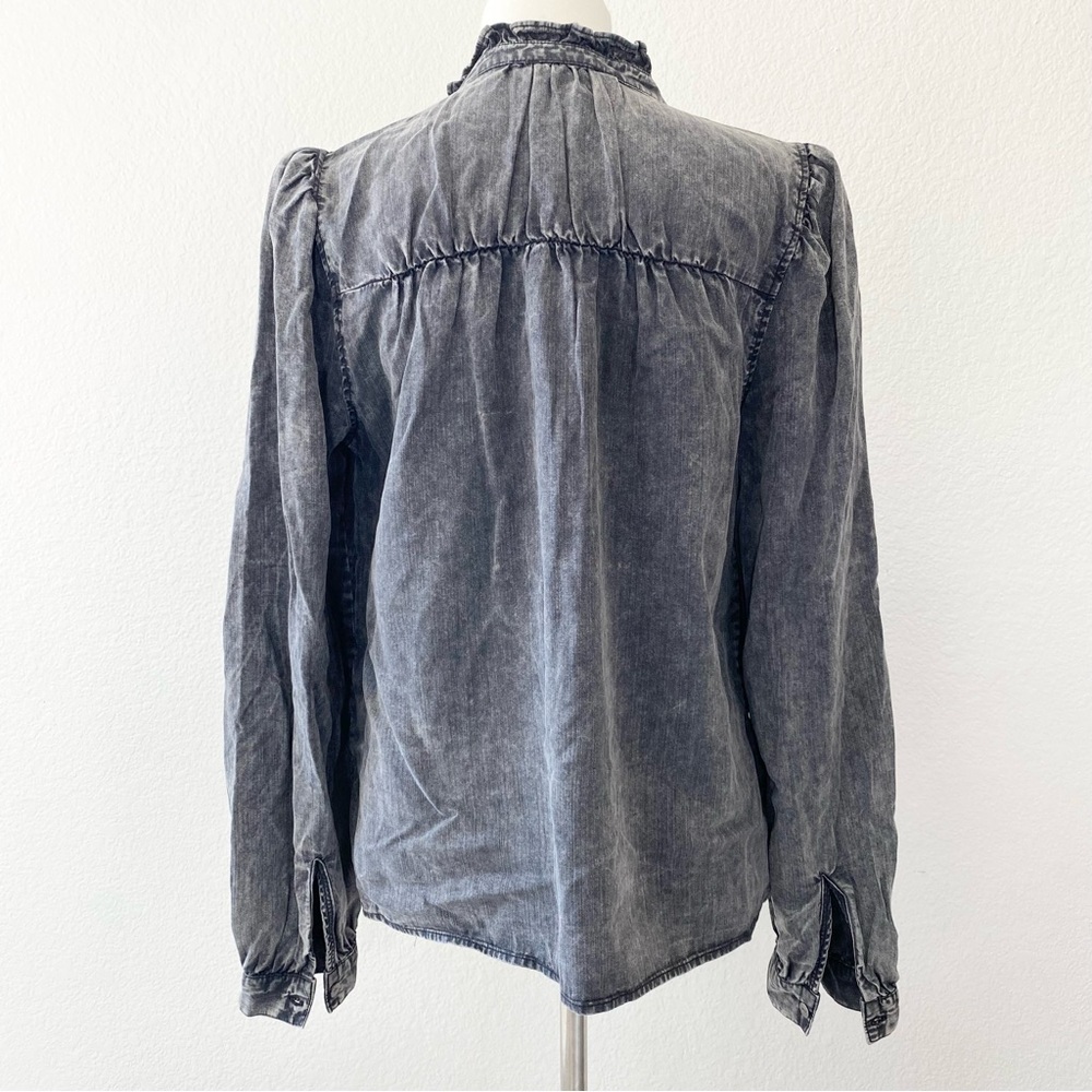 RAILS Camille Button-Down Denim Blouse - Picture 2 of 5